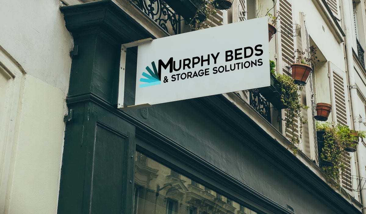 murphy beds logo design