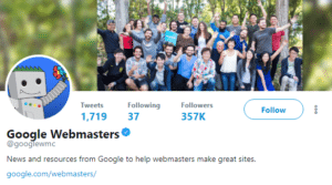 Google webmasters twitter profile clarifies on mobile first indexing